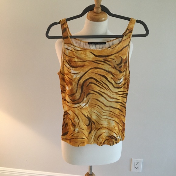 Roberto Cavalli Tops - Vintage Roberto Cavalli animal print top